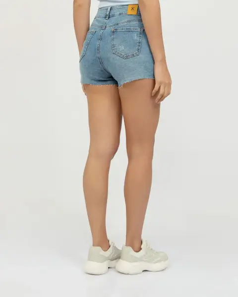 Short Jean Florinda Azul