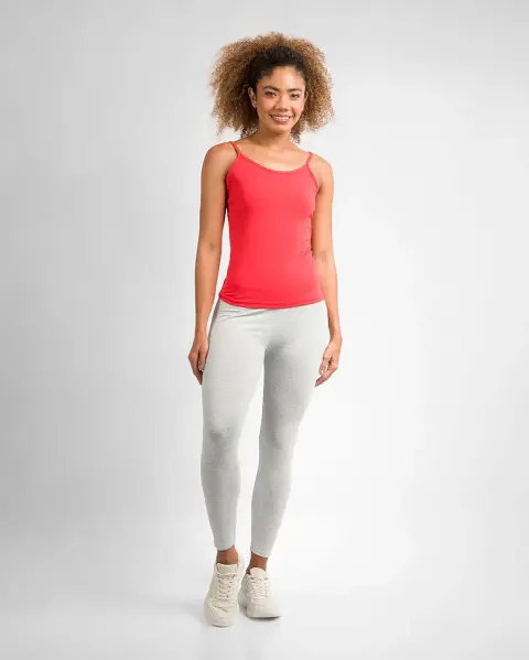 Top Rubí Core Tiras Rojo