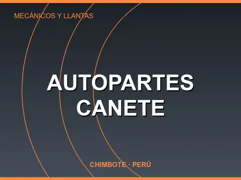 Autopartes Canete