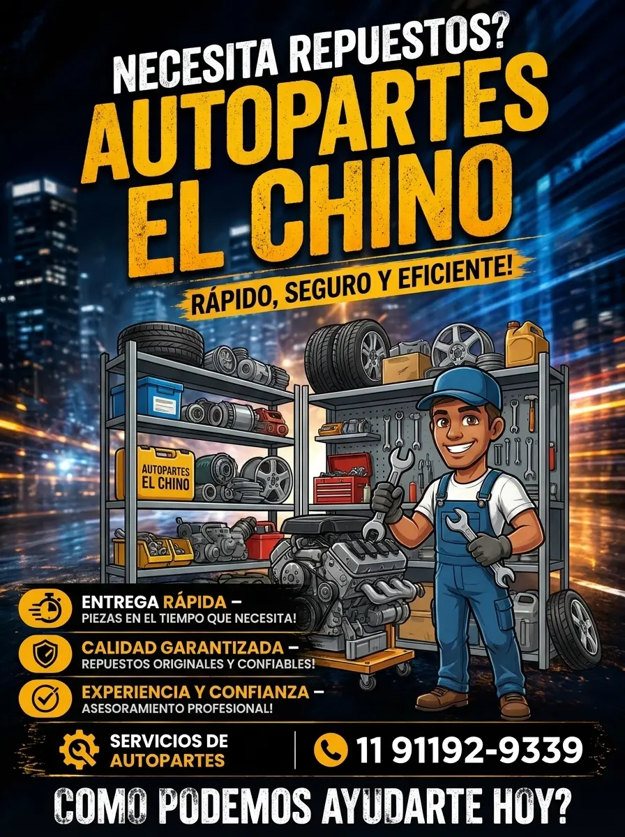 Abrir tarjeta de AUTOPARTES EL CHINO