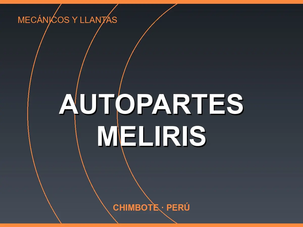 Abrir tarjeta de Autopartes Meliris