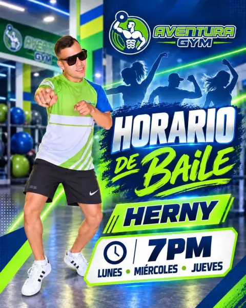 Gimnasio Aventura Gym Chimbote: musculación, funcional, fight training y clases de baile en Jr. Elías Aguirre 181, Chimbote