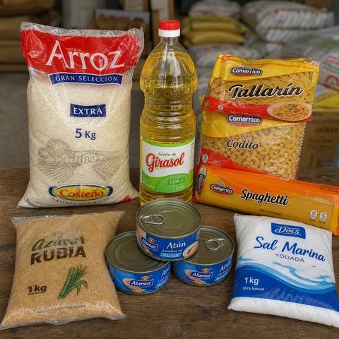 Abarrotes básicos de uso diario