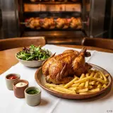 Pollo entero a la brasa