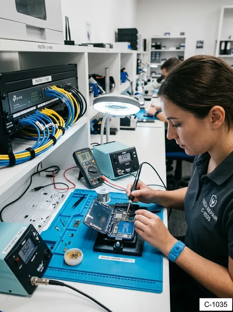 Cambio de conector de carga del celular