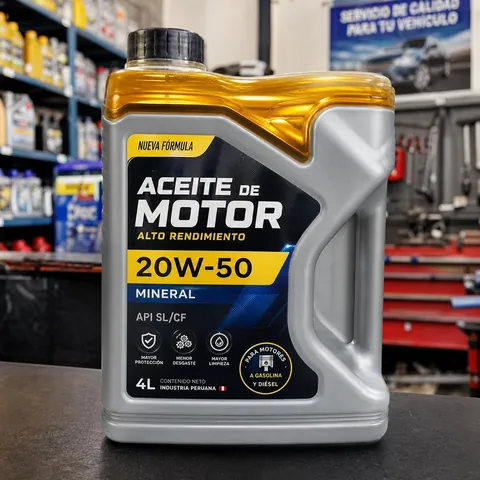 Aceite de motor por galón