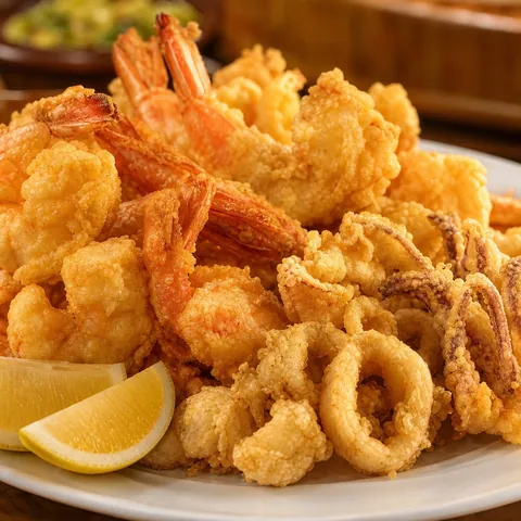 Chicharrón de mariscos
