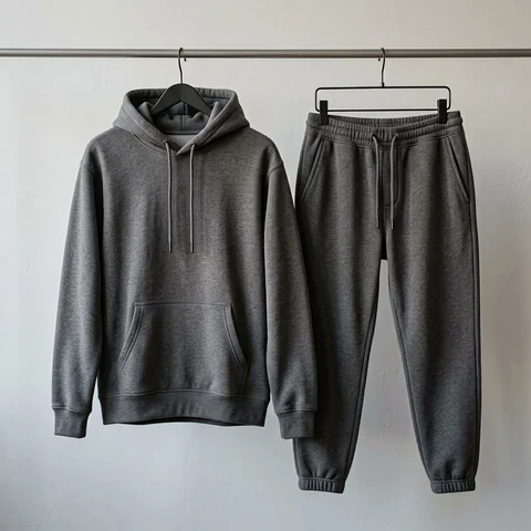 Buzo con capucha y pantalón deportivo
