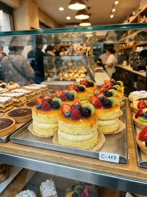 Porción de torta