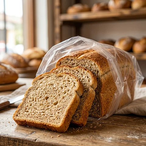 Pan de molde integral fresco, ideal para desayunos rápidos y sándwiches saludables
