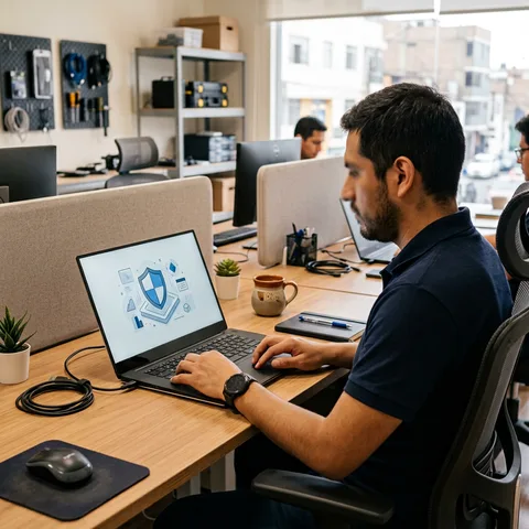 Instalación de software y programas antivirus