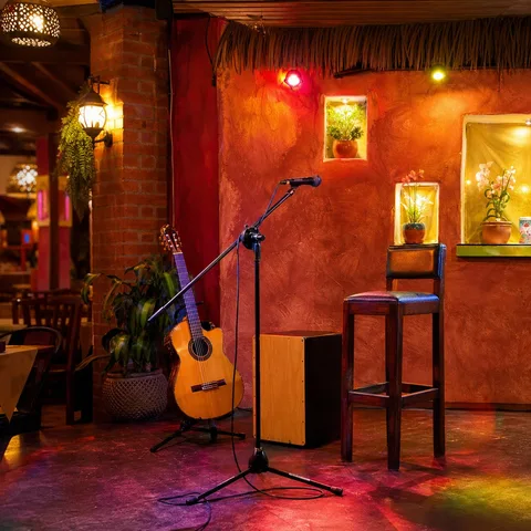 Música en vivo para los clientes