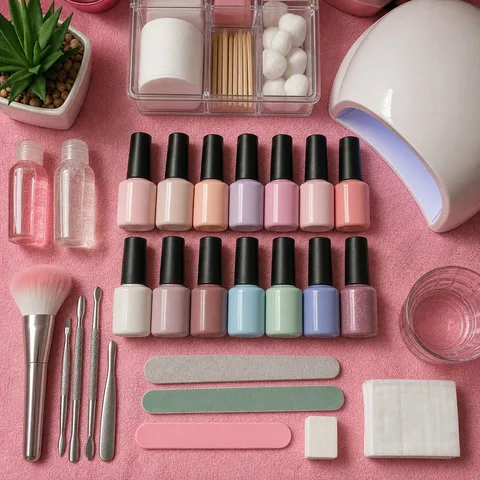 Manicure con esmaltado semipermanente profesional