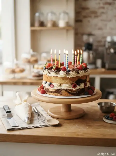 Torta para cumpleaños
