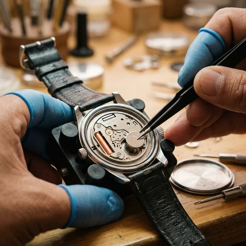 Cambio de pila de reloj