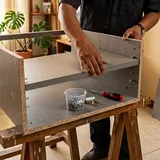 Mueble repostero alto de cocina armada