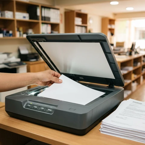 Escaneo de documentos a PDF (hasta 100 hojas)