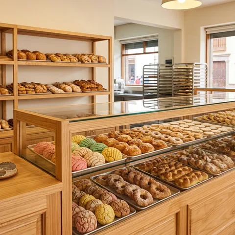 Pan dulce surtido