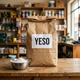 Yeso en bolsa