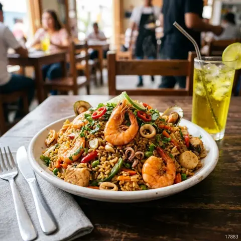 Arroz con mariscos