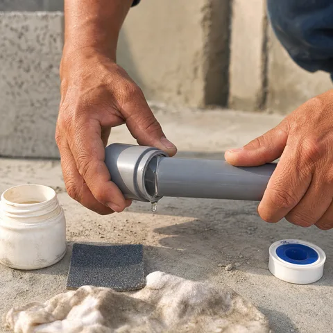Conexiones de PVC para agua y desagüe