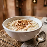 Arroz con leche postre tradicional