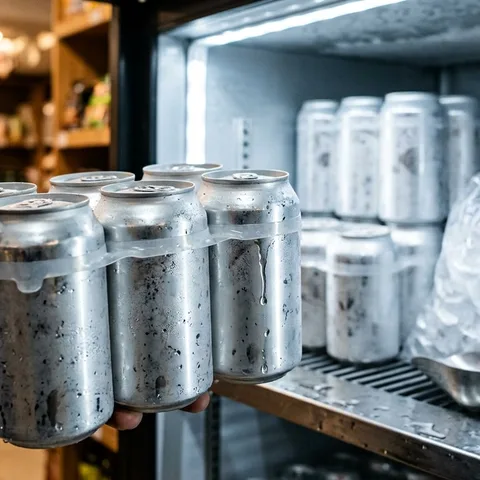 Six pack de cervezas personales heladas