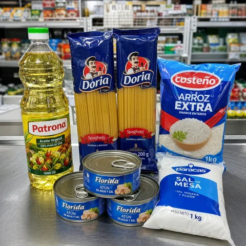 Abarrotes básicos de uso diario
