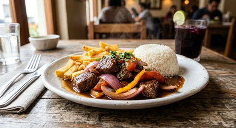Lomo Saltado de Pollo