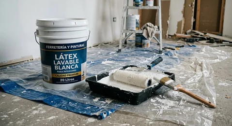 Balde de pintura para interiores