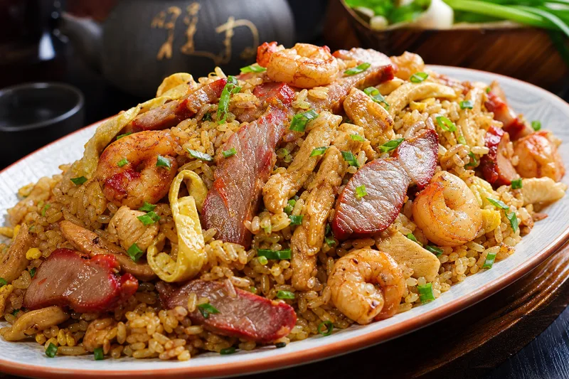 Arroz chaufa especial