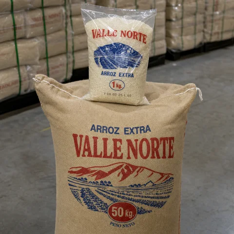 Arroz blanco graneado paquete kilo