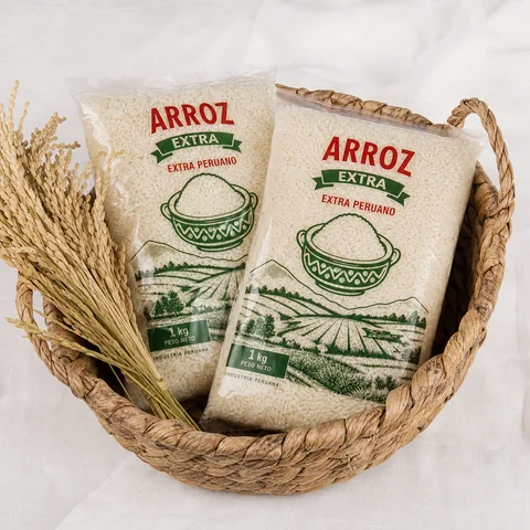 Arroz blanco graneado paquete kilo