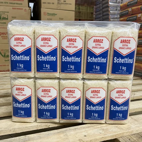Arroz blanco graneado paquete kilo
