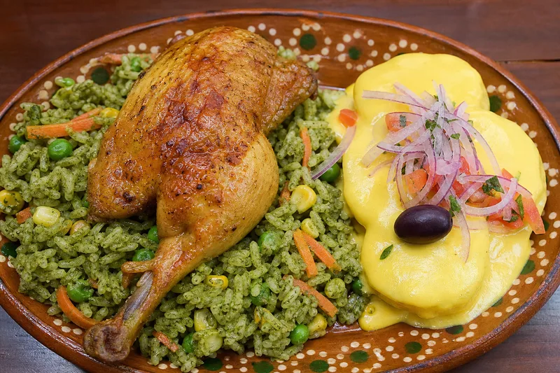 Arroz con pollo del valle