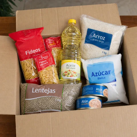Abarrotes de despensa para el hogar