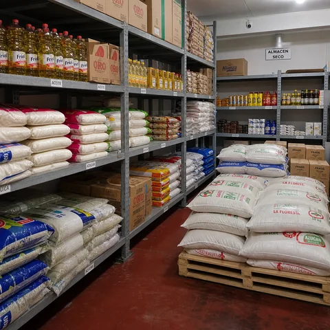 Abarrotes de despensa para el hogar
