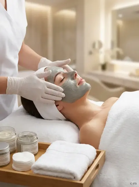Limpieza facial profunda con vapor y mascarilla
