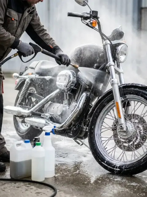 Lavado de moto