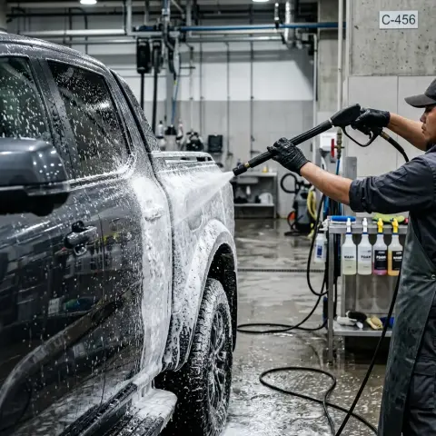 Lavado de camioneta