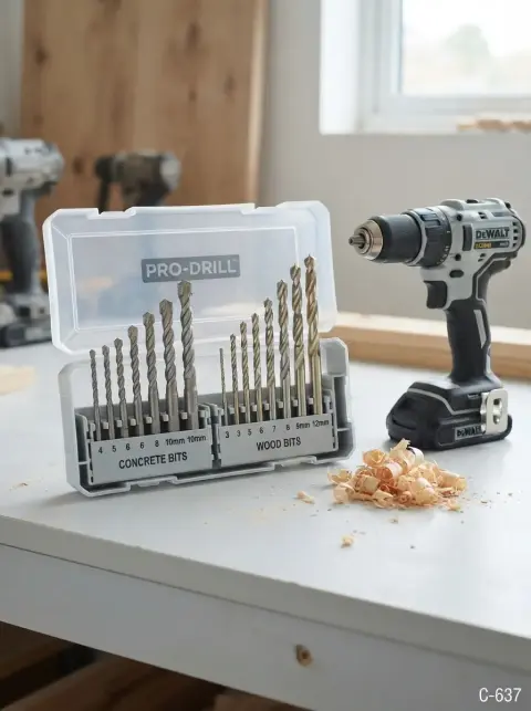Juego de brocas para concreto