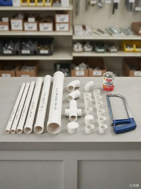Tubería y conexiones de PVC