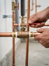 Llave de paso de agua para gasfitería