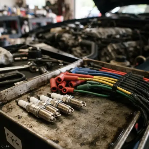 Bujías y cables de encendido