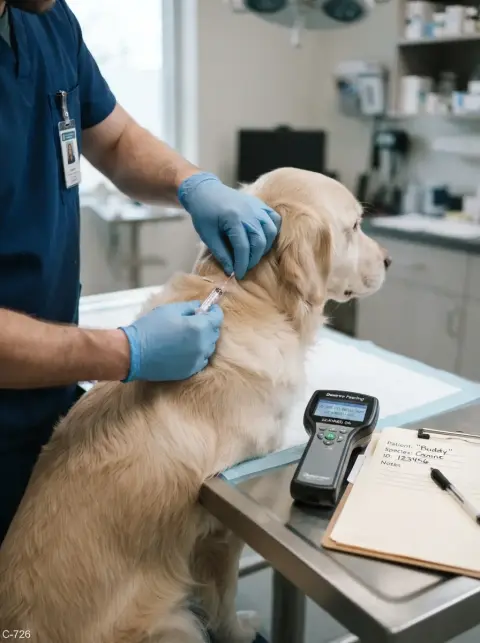 Microchip para mascotas