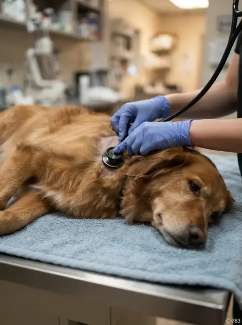 Estetoscopio veterinario