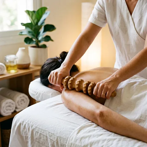 Maderoterapia reductora