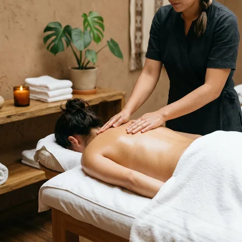 Masaje relajante de cuerpo completo (60 min)