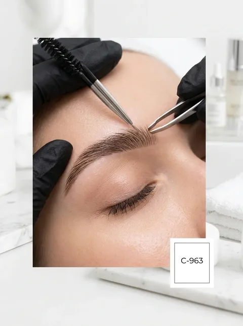 Perfilado de cejas con cera