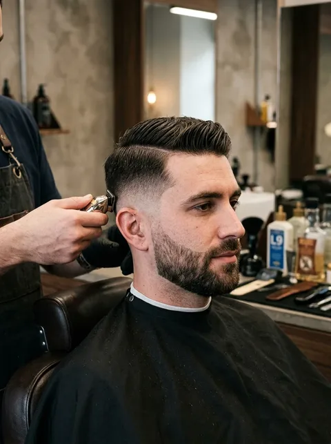 Combo de corte y arreglo de barba